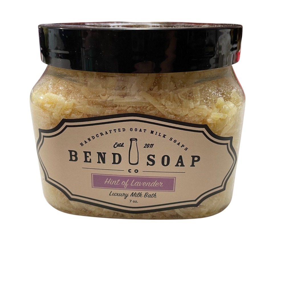 Bend Soap Handcrafted Goat Milk Soap Hints of Lavender  NEW Luxury Milk Bath
